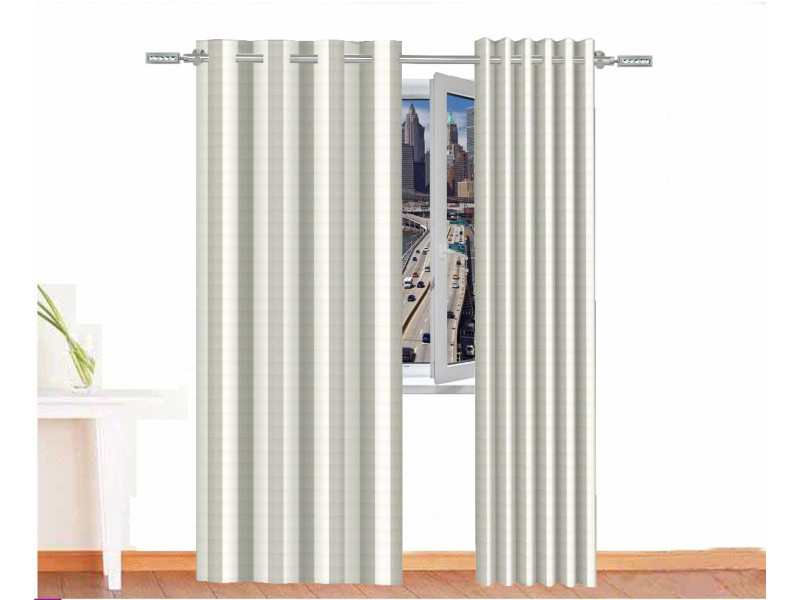 Cortina decorativa THOR Color Blanco Ocre