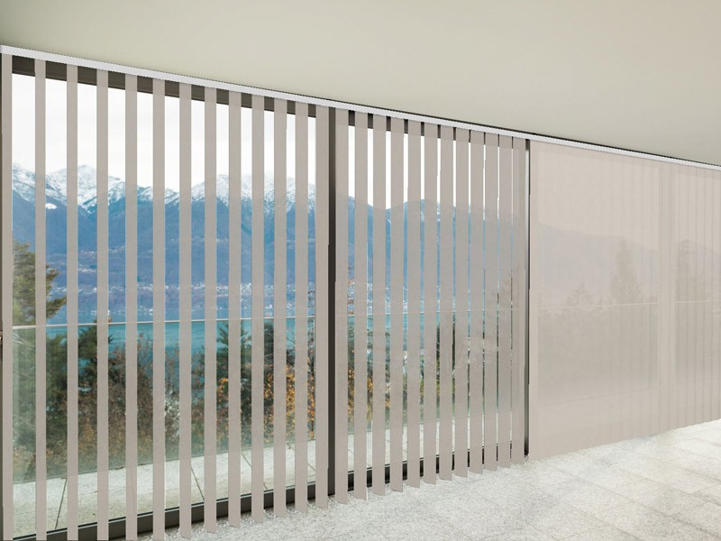 Verticales Screen 3500 ignífugo color blanco gris perla