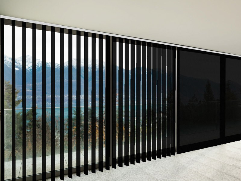 Verticales Screen 3500 ignífugo color negro bronce