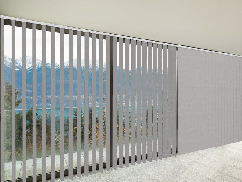 Verticales Screen 5000 ignífugo color blanco gris perla