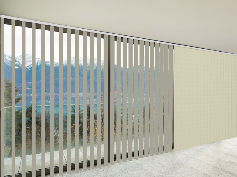 Verticales Opaco C BLACK OUT color blanco navajo