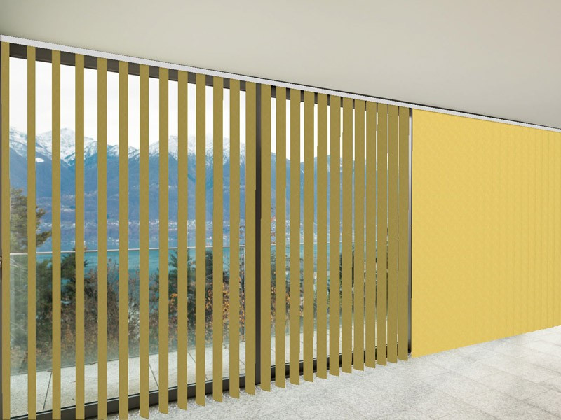 Verticales Opaco C BLACK OUT color beige oscuro