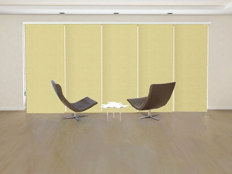 Panel japonés opaco C BLACK OUT color beige