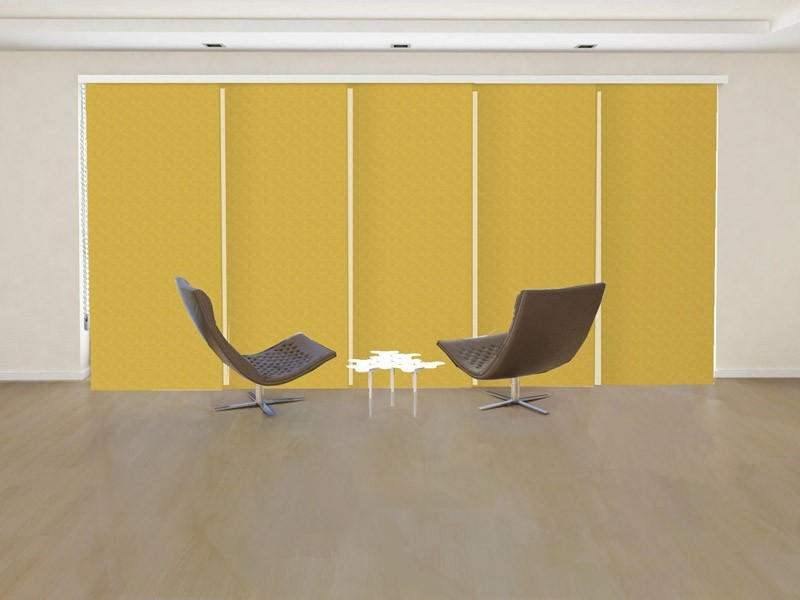 Panel japonés opaco C BLACK OUT color beige oscuro