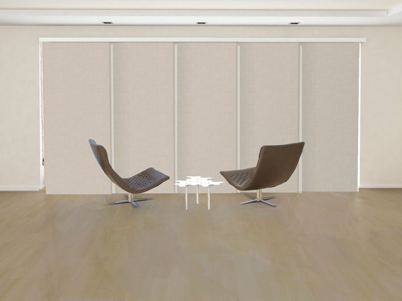 Panel decorativo opaco NEPTUNO color marfil