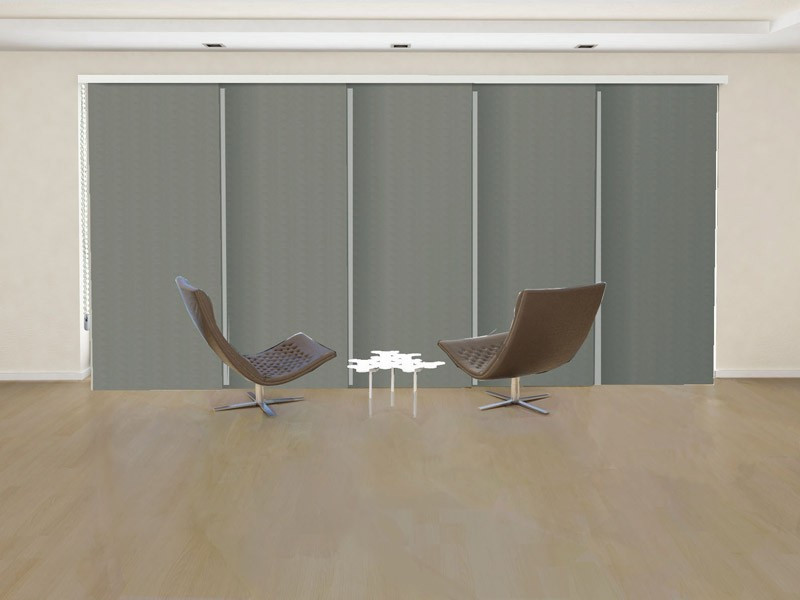 Panel decorativo opaco N BLACK OUT color gris oscuro