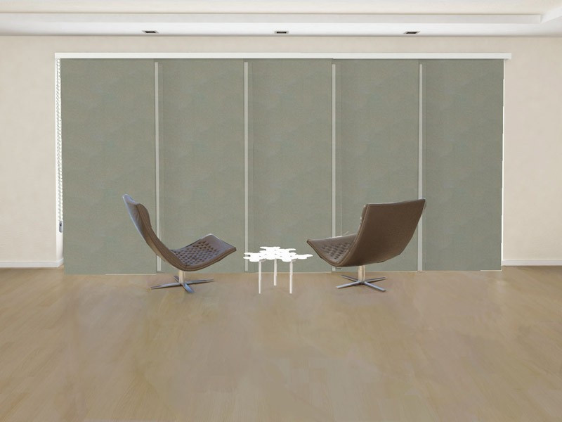 Panel decorativo opaco JUPITER color gris
