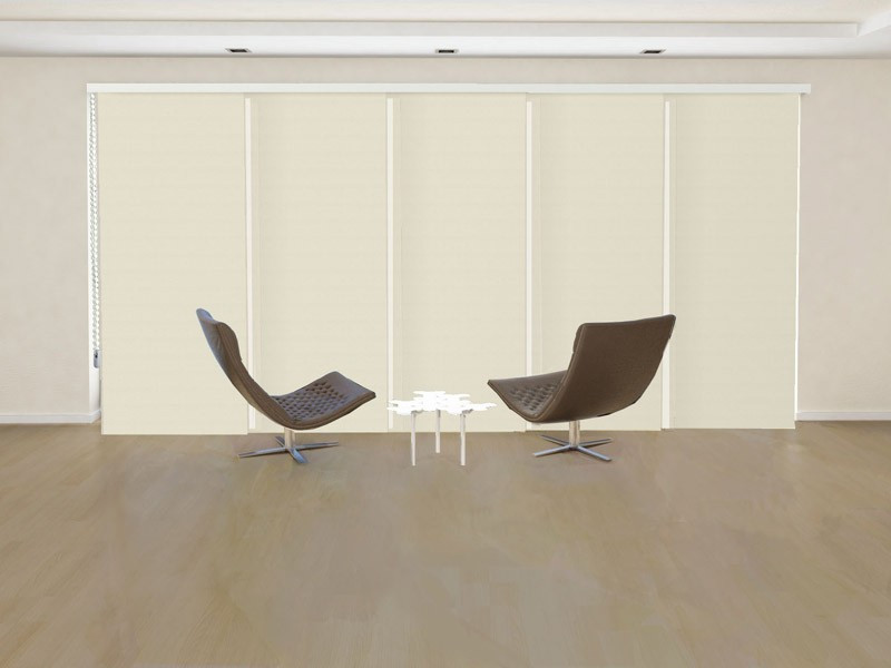 Panel decorativo opaco JUPITER color blanco óptico