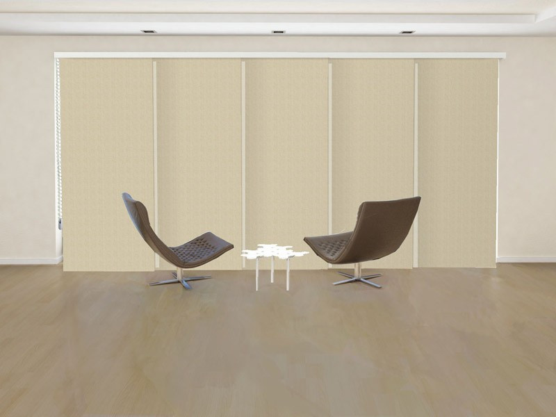 Panel japonés opaco SATURNO color beige