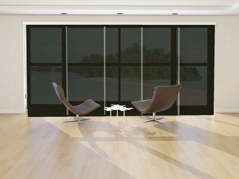 Panel japonés screen 3500 ignífugo color blanco sable