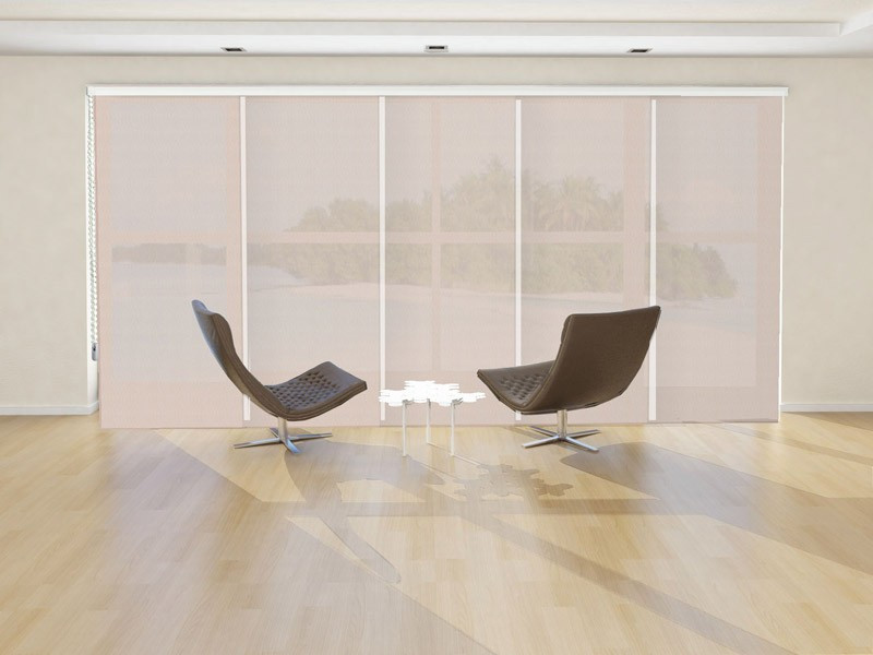 Panel japonés screen 6000 ignífugo color perla gris perla