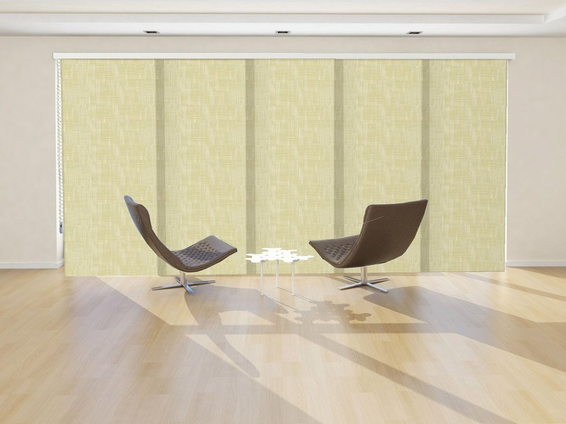 Panel japonés traslúcido SHANTUNG color lino