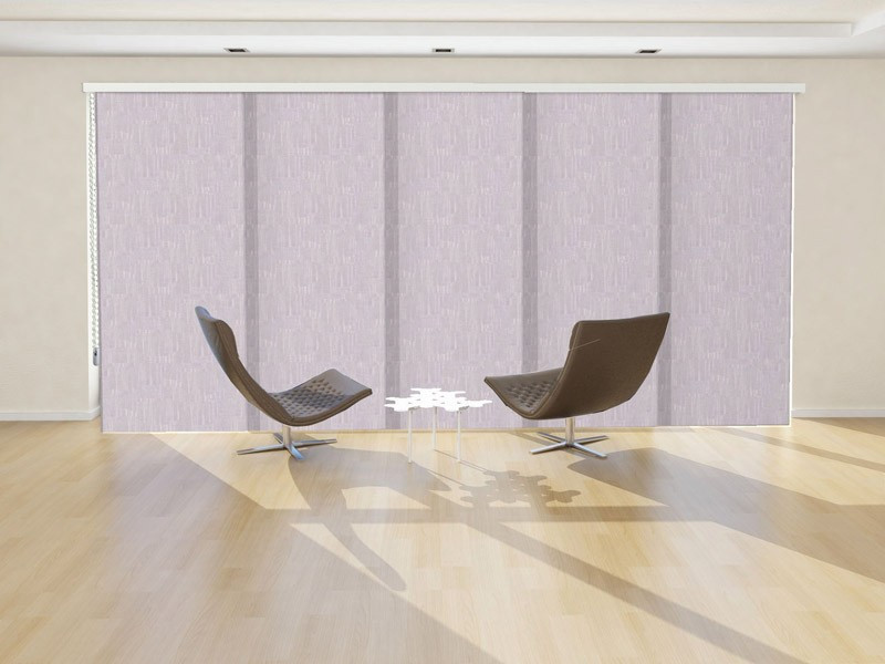 Panel japonés traslúcido SHANTUNG color gris