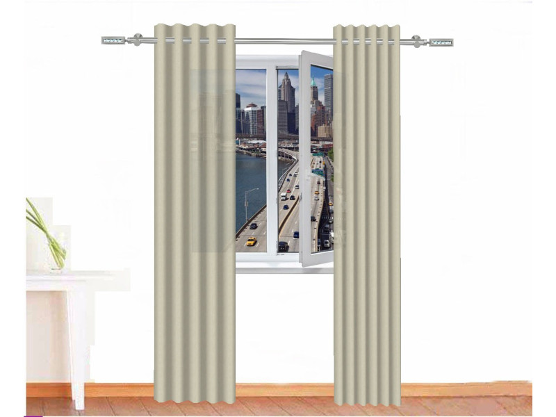 Cortina decorativa imhotep color beige