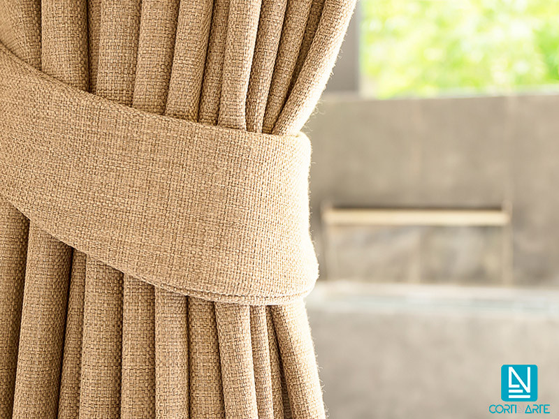 Cortina decorativa ZEUS alpaca color lino