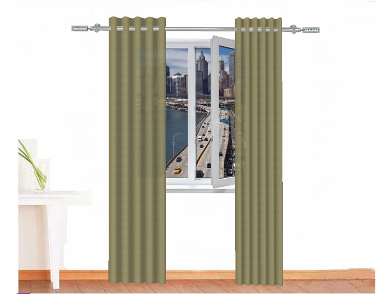 cortina decorativa alpaca zeus  siena oscuro