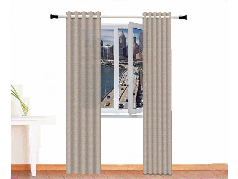 cortina decorativa alpaca zeus secuoya 