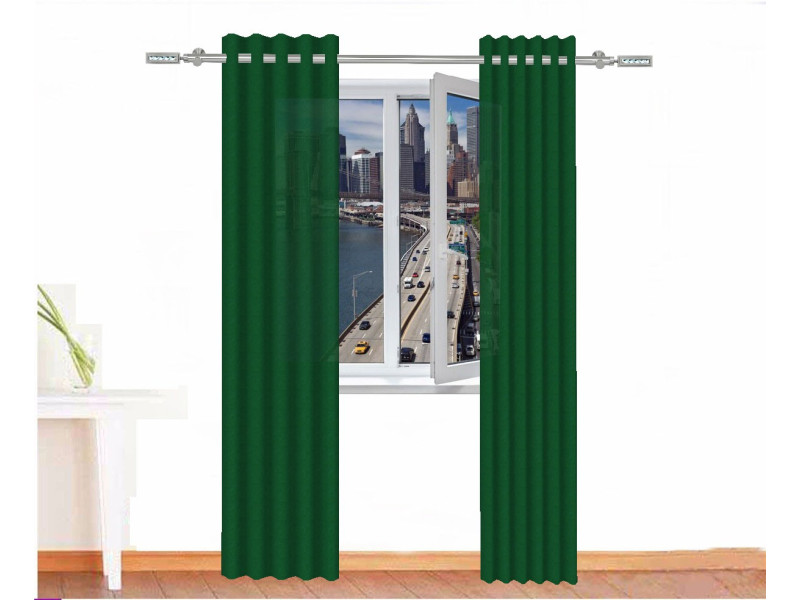 cortina decorativa alpaca zeus verde