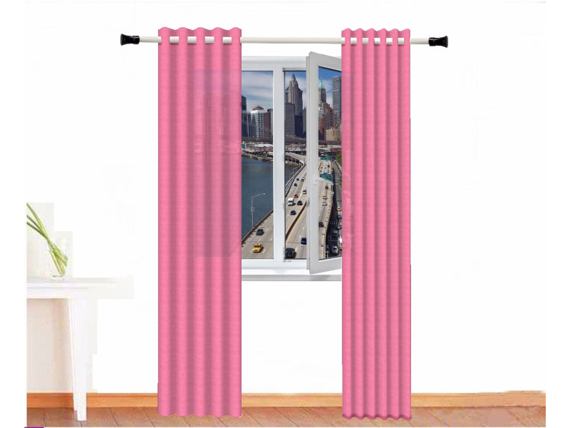 cortina decorativa alpaca zeus rosa fucsia