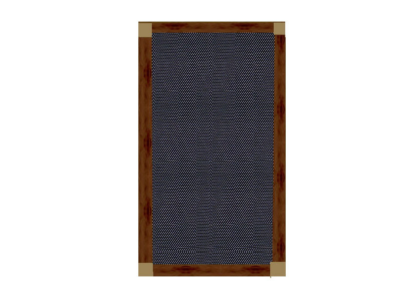 Mosquitera Corredera escuadra bronce madera raiz