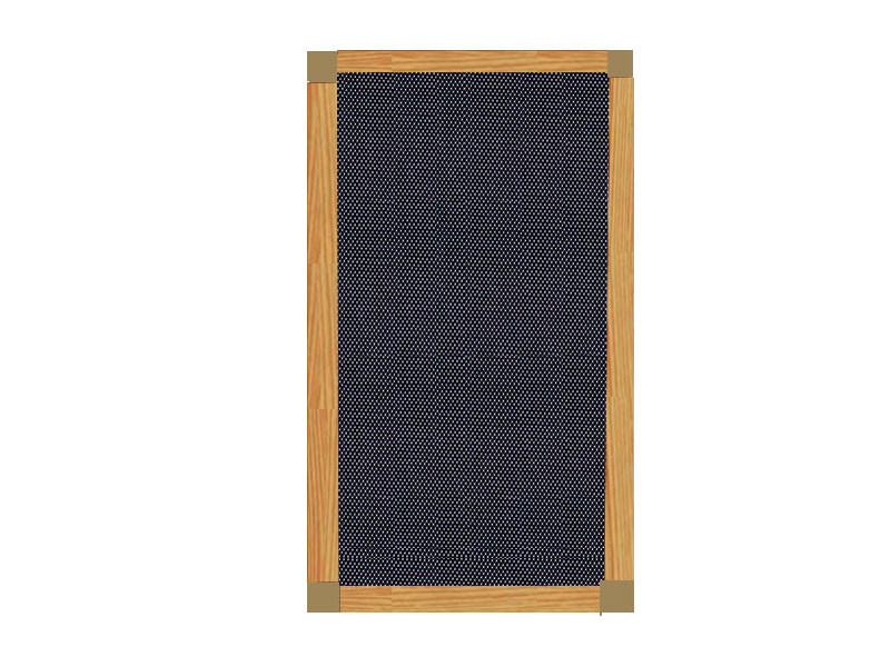 Mosquitera Corredera escuadra bronce madera pino nudo