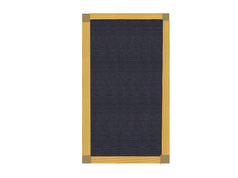 Mosquitera Corredera escuadra bronce madera pino mobila