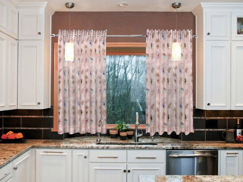 Cortina decortativa COCINA tango marrón