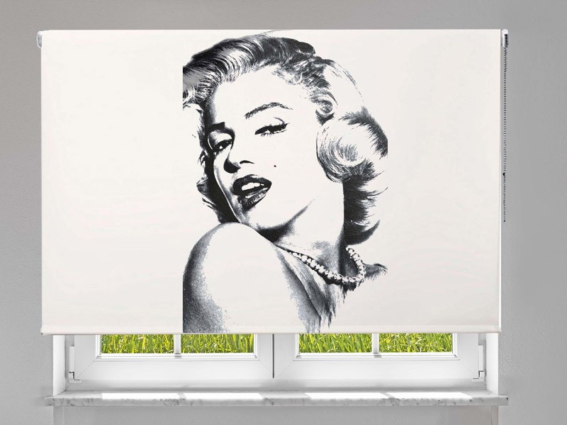 Estor enrollable FOTOGRAFIA marilyn monroe