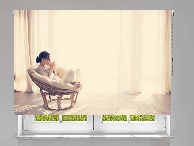 Estor enrollable FOTOGRAFIA relax hogar