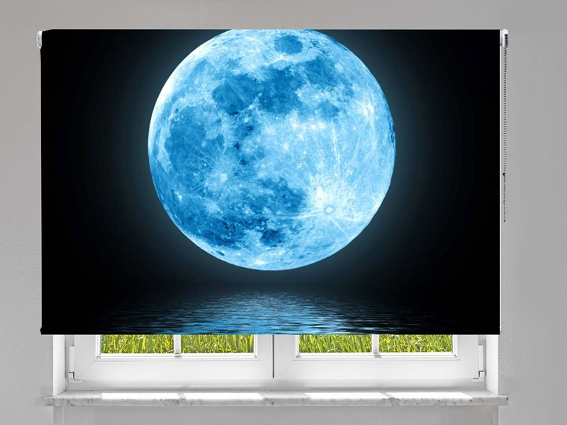 Estor enrollable FOTOGRAFIA luna llena