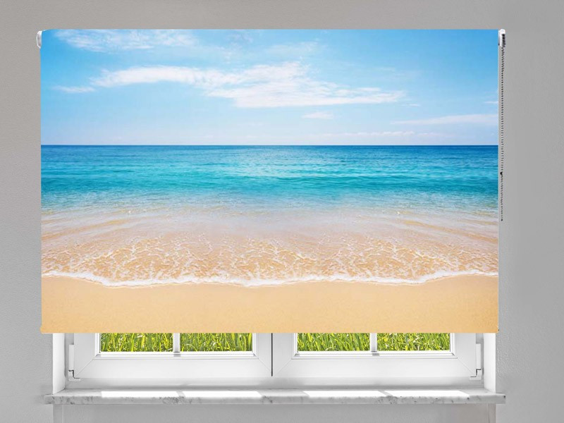 Estor enrollable FOTOGRAFIA playa