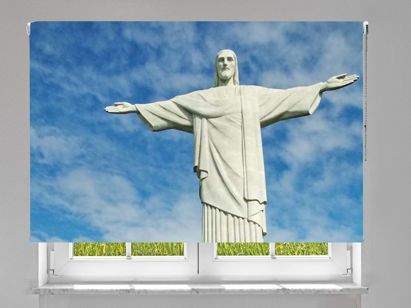 Estor enrollable FOTOGRAFIA redentor