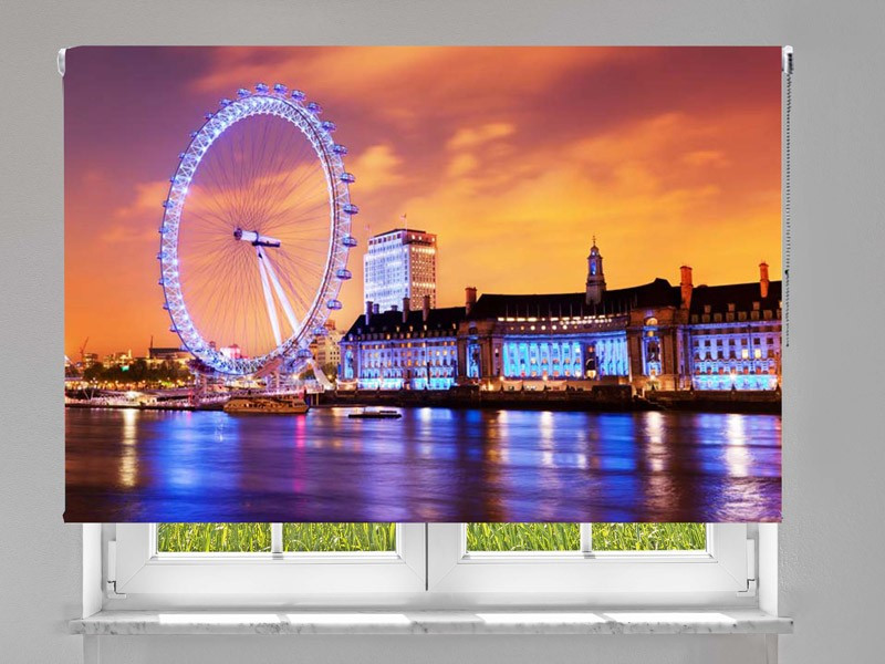 Estor enrollable FOTOGRAFIA london eye