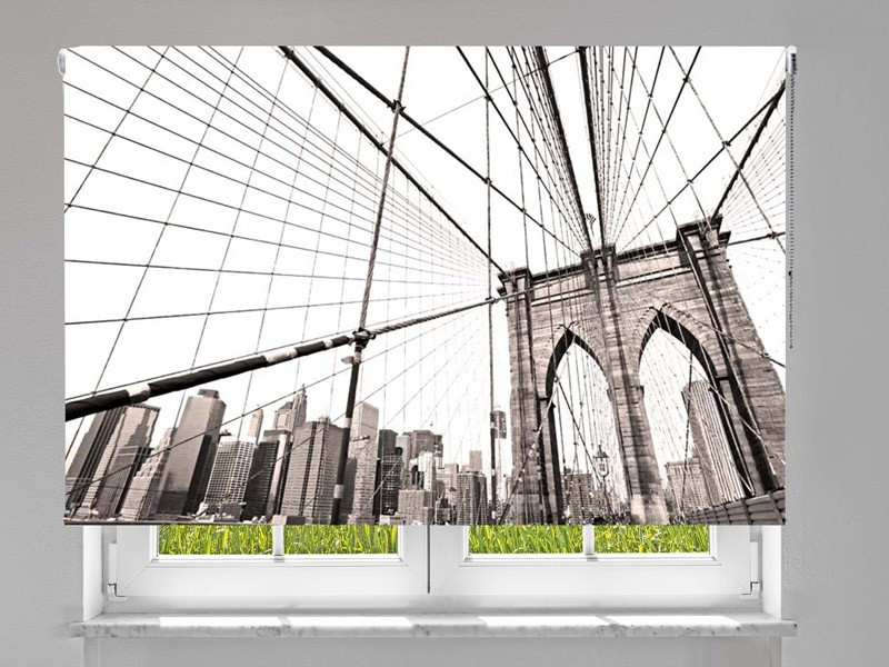 Estor enrollable FOTOGRAFIA puente de brooklyn