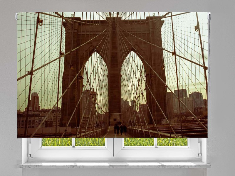 Estor enrollable FOTOGRAFIA brooklyn bridge