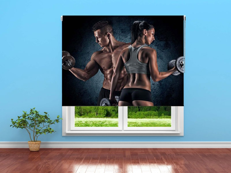 Estor enrollable JUVENIL fitness