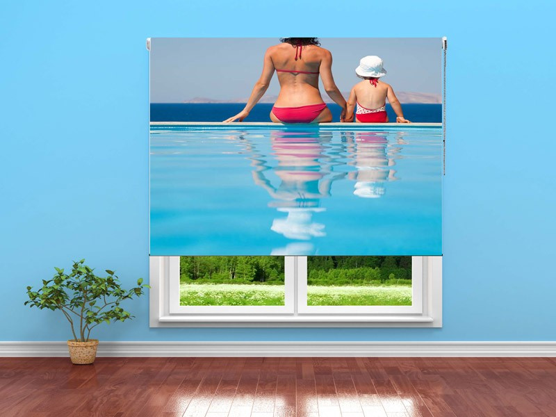Estor enrollable JUVENIL swimming pool
