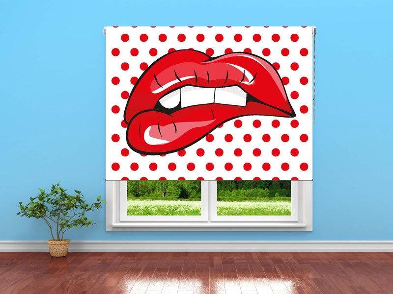 Estor enrollable JUVENIL lips