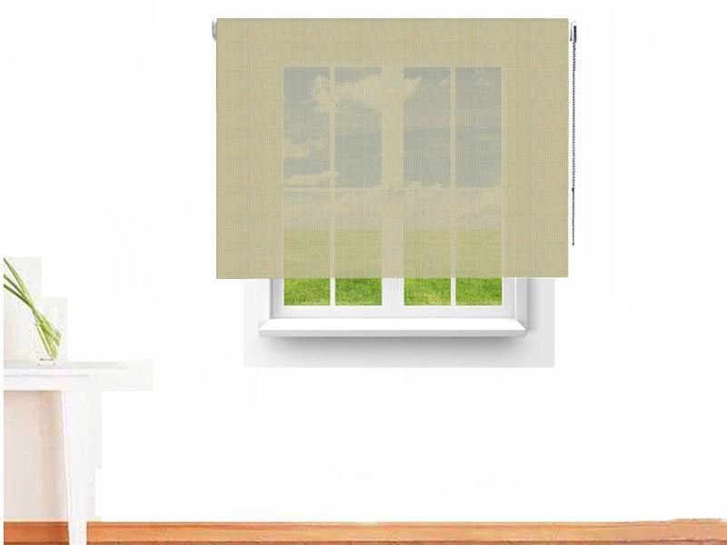 Estor enrollable Screen 3500 ignífugo color plata
