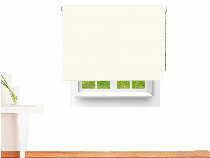Estor enrollable opaco ARTEMISA color blanco