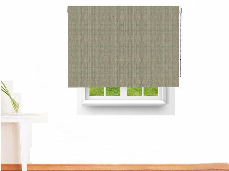 Estor enrollable opaco SATURNO color gris