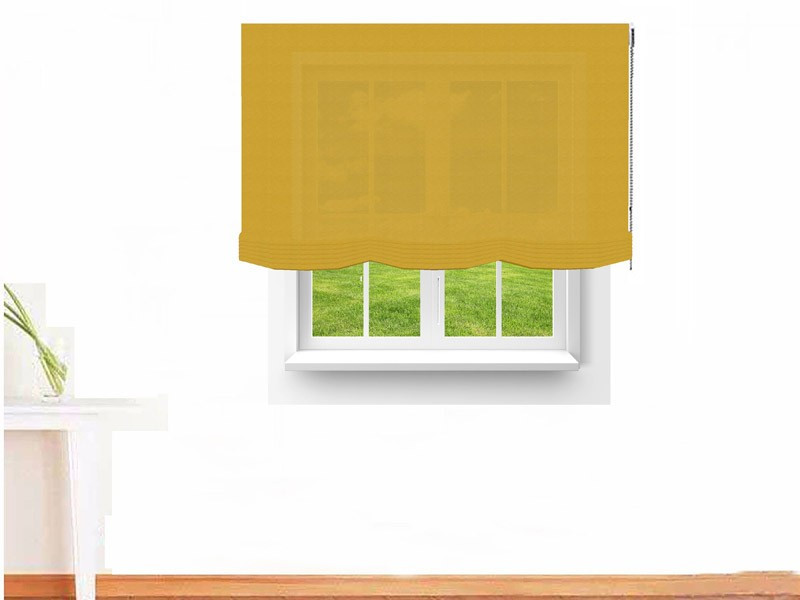 Estor paqueto decorativo AMON color ocre dorado