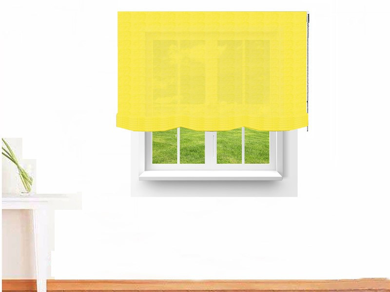 Estor paqueto decorativo AMON color amarillo