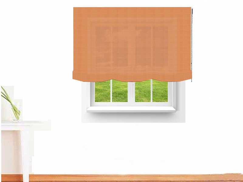 Estor paqueto decorativo AMON color naranja oscuro
