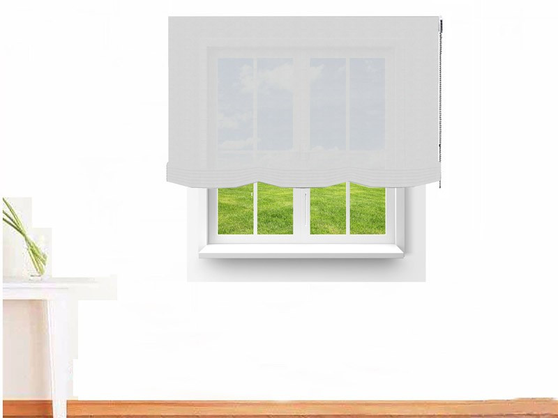 Estor paqueto decorativo AMON color gris ceniza