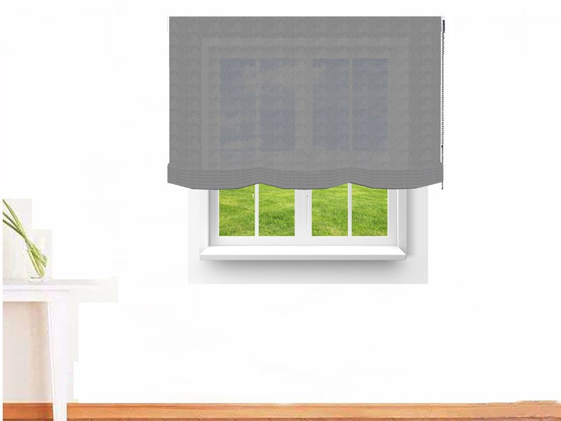 Estor paqueto decorativo AMON color gris