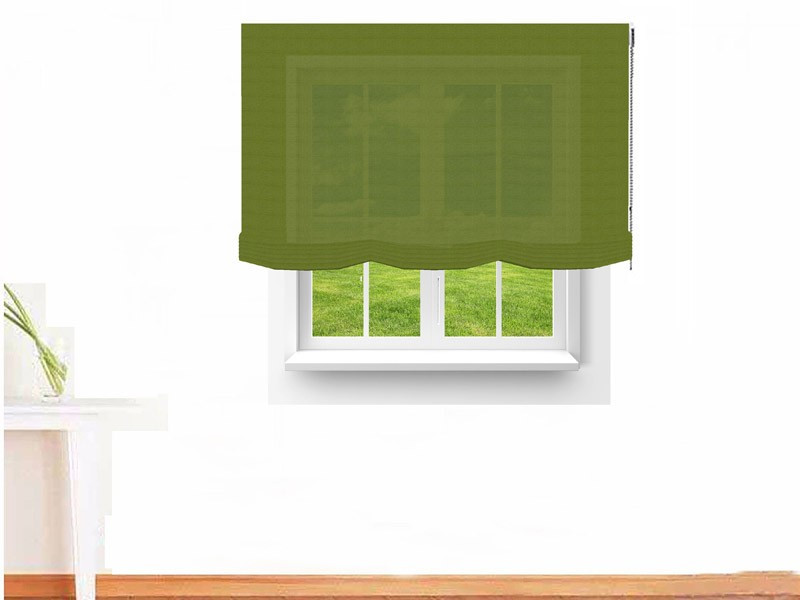 Estor paqueto decorativo AMON color verde primavera