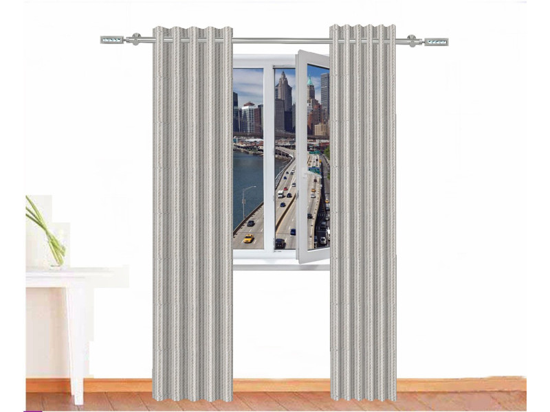 Cortina decorativa POSEIDON Color Blanco Lino