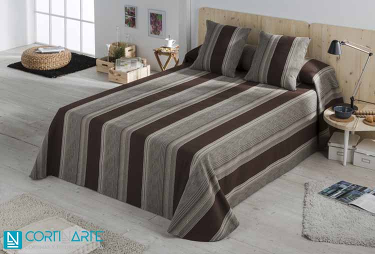 COLCHAS DE CAMA MODERNAS JACQUARD