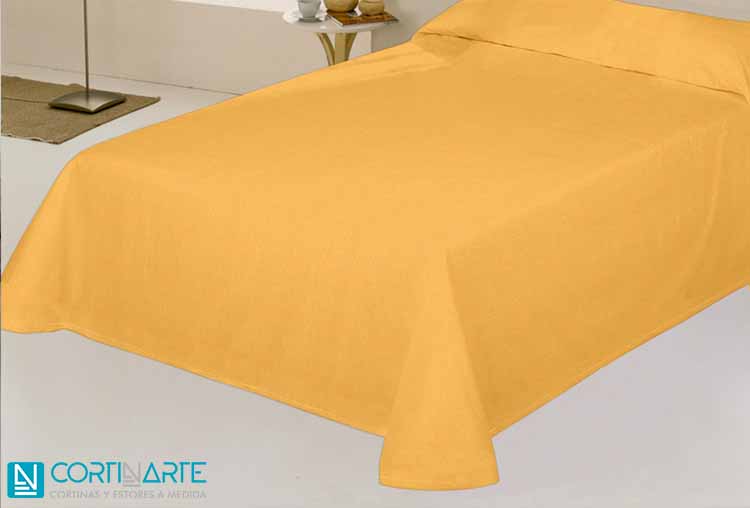 COLCHAS DE CAMA MODERNAS LISA